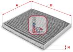 SOFIMA Filtru aer habitaclu / polen SOFIMA S 4162 CA (S 4162 CA)