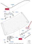 Ford Brat stergator luneta ORIGINAL FORD 1908779 (1908779)