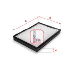 SOFIMA Filtru aer habitaclu / polen SOFIMA S 3151 C (S 3151 C)