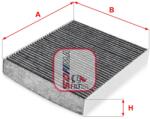 SOFIMA Filtru, aer habitaclu / polen SOFIMA S 4296 CA (S 4296 CA)