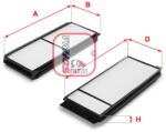 SOFIMA Filtru, aer habitaclu / polen SOFIMA S 3120 C (S 3120 C)