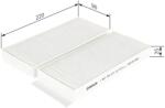 Bosch Filtru habitaclu BOSCH 1 987 435 077 (1 987 435 077)