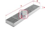 SOFIMA Filtru aer habitaclu / polen SOFIMA S 4317 CA (S 4317 CA)