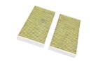 Original Renault Set filtre habitaclu [BIO, Antibacterial] ORIGINAL RENAULT 272772972R (27 27 729 72R)