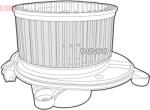 DENSO Ventilator, habitaclu DENSO DEA06001 (DEA06001)