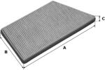 VALEO Filtru aer habitaclu / polen VALEO 698749 (698749)