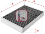 SOFIMA Filtru, aer habitaclu / polen SOFIMA S 4101 CA (S 4101 CA)