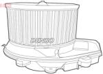 DENSO Ventilator, habitaclu DENSO DEA02002 (DEA02002)