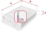 SOFIMA Filtru aer habitaclu / polen SOFIMA S 3132 C (S 3132 C)