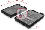 SOFIMA Filtru, aer habitaclu / polen SOFIMA S 4108 CA (S 4108 CA)