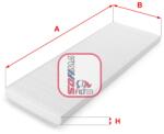 SOFIMA Filtru aer habitaclu / polen SOFIMA S 3042 C (S 3042 C)