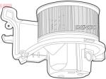 DENSO Ventilator, habitaclu DENSO DEA07006 (DEA07006)