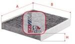 SOFIMA Filtru aer habitaclu / polen SOFIMA S 4388 CA (S 4388 CA)