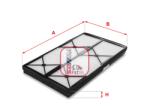 SOFIMA Filtru aer habitaclu / polen SOFIMA S 3114 C (S 3114 C)