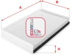 SOFIMA Filtru aer habitaclu / polen SOFIMA S 3110 C (S 3110 C)