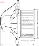 DENSO Ventilator, habitaclu DENSO DEA05011 (DEA05011)