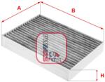 SOFIMA Filtru, aer habitaclu / polen SOFIMA S 4257 CA (S 4257 CA)