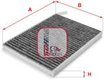 SOFIMA Filtru, aer habitaclu / polen SOFIMA S 4233 CA (S 4233 CA)