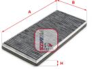 SOFIMA Filtru aer habitaclu / polen SOFIMA S 4281 CA (S 4281 CA)