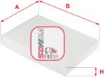 SOFIMA Filtru aer habitaclu / polen SOFIMA S 3273 C (S 3273 C)