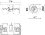 MAHLE Ventilator, habitaclu MAHLE AB 350 000P (AB 350 000P)