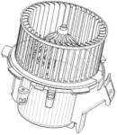 MAHLE Ventilator, habitaclu MAHLE AB 41 000P (AB 41 000P)