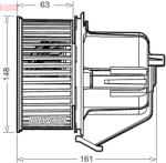 DENSO Ventilator, habitaclu DENSO DEA07027 (DEA07027)