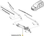 Renault Brat stergator, parbriz ORIGINAL RENAULT 288004287R (288004287R)