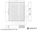 BLUE PRINT Filtru, aer habitaclu / polen BLUE PRINT ADBP250113 (ADBP250113)