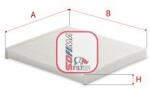 SOFIMA Filtru aer habitaclu / polen SOFIMA S 3186 C (S 3186 C)