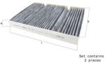 MAHLE Filtru aer habitaclu / polen MAHLE LAK 1377/S (LAK 1377/S)