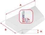 SOFIMA Filtru aer habitaclu / polen SOFIMA S 3044 C (S 3044 C)