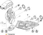 Original Renault Far dreapta ORIGINAL RENAULT 260103726R (260103726R)