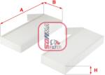 SOFIMA Filtru aer habitaclu / polen SOFIMA S 3277 C (S 3277 C)
