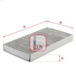 SOFIMA Filtru aer habitaclu / polen SOFIMA S 4107 CA (S 4107 CA)