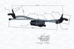 Magneti Marelli Sistem stergator parbriz MAGNETI MARELLI 064351758010 (064351758010) - fixbox