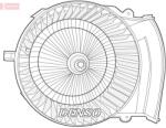 DENSO Ventilator, habitaclu DENSO DEA07021 (DEA07021)