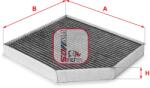 SOFIMA Filtru, aer habitaclu / polen SOFIMA S 4168 CA (S 4168 CA)