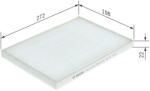 Bosch Filtru habitaclu BOSCH 1 987 435 048 (1 987 435 048)