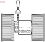 DENSO Ventilator, habitaclu DENSO DEA12001 (DEA12001)