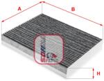 SOFIMA Filtru, aer habitaclu / polen SOFIMA S 4289 CA (S 4289 CA)