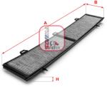 SOFIMA Filtru aer habitaclu / polen SOFIMA S 4154 CA (S 4154 CA)
