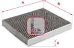 SOFIMA Filtru aer habitaclu / polen SOFIMA S 4314 CA (S 4314 CA)