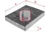 SOFIMA Filtru aer habitaclu / polen SOFIMA S 4234 CA (S 4234 CA)