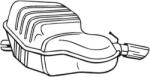 BOSAL Toba esapament finala BOSAL 235-149 (235-149) - fixbox
