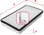 SOFIMA Filtru aer habitaclu / polen SOFIMA S 3028 C (S 3028 C)