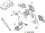 Original Renault Incuietoare haion ORIGINAL RENAULT 8200078950 (8200078950)