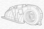 Magneti Marelli Ventilator, habitaclu MAGNETI MARELLI 069401324010 (069401324010)