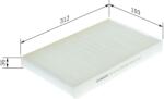 Bosch Filtru habitaclu BOSCH 1 987 432 024 (1 987 432 024)