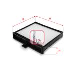 SOFIMA Filtru aer habitaclu / polen SOFIMA S 3106 C (S 3106 C)